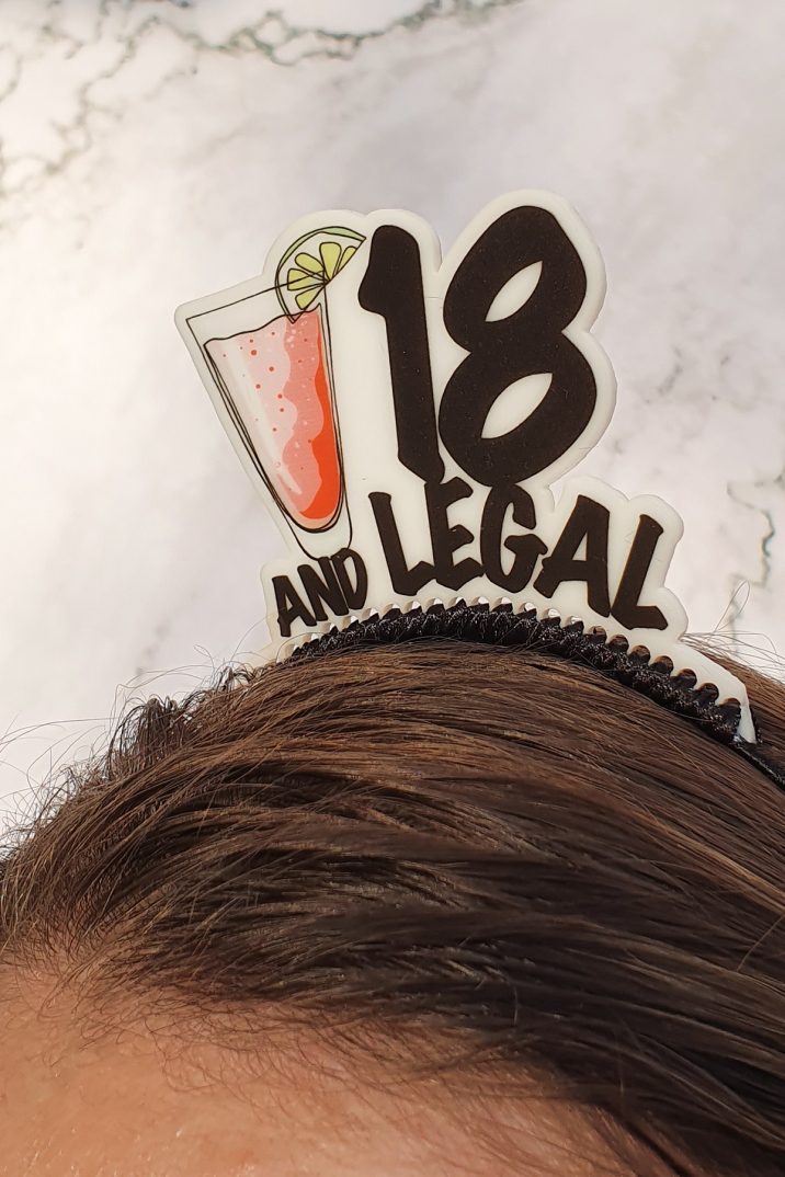 18 and Legal Tacı, 18 Yaş Doğum Günü Tacı - 1