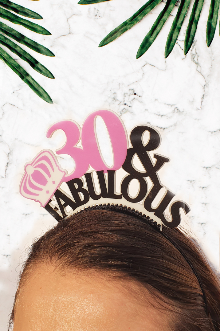 30&Fabuolus Tacı, 30 Yaş Doğumgünü Tacı - 1