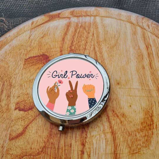 8 Mart Girl Power Kadınlar Günü Hediyesi Ayna - 4