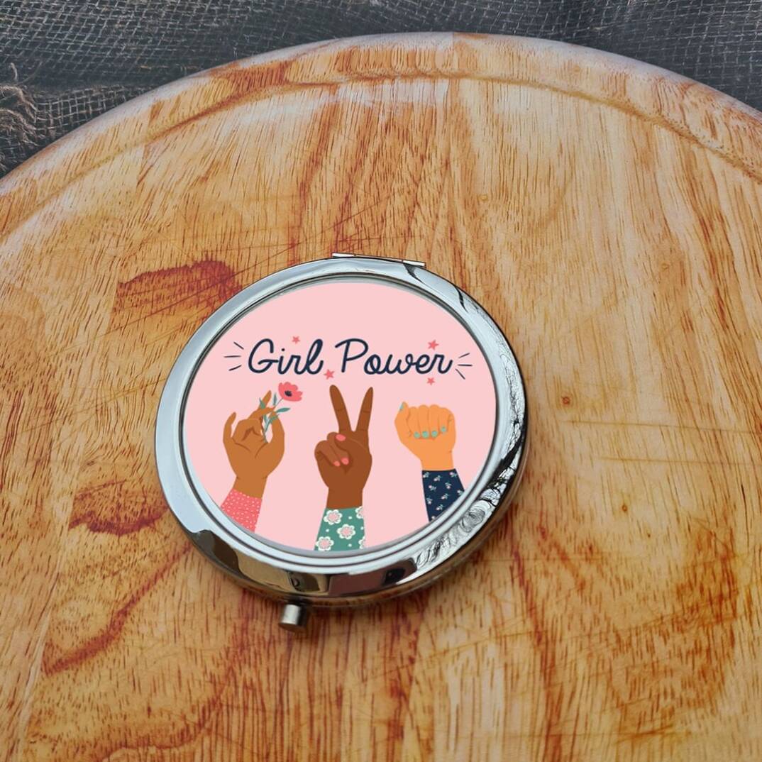 8 Mart Girl Power Kadınlar Günü Hediyesi Ayna - 4