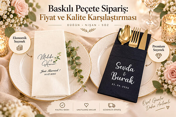 Baskılı Peçete Sipariş: Fiyat ve Kalite Karşılaştırması
