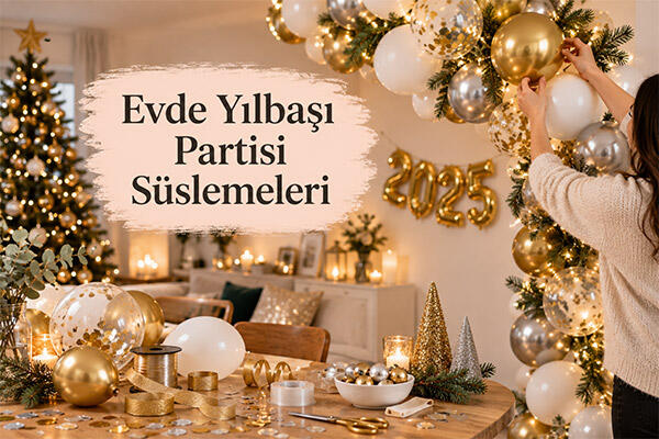 Evde Yılbaşı Partisi İçin Süsleme Önerileri
