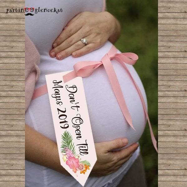 Aloha Baby Konsept Hamile Karın Süsü - 1