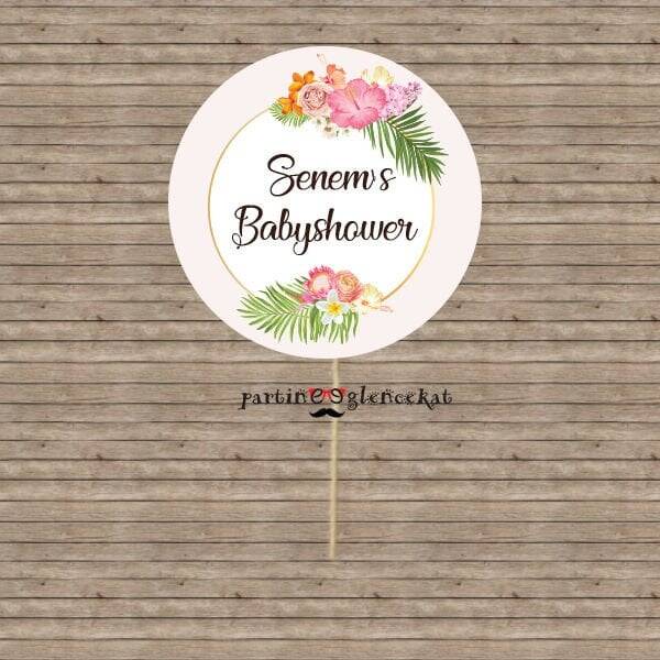 Aloha Baby Konsept Kürdan Süsü - 1