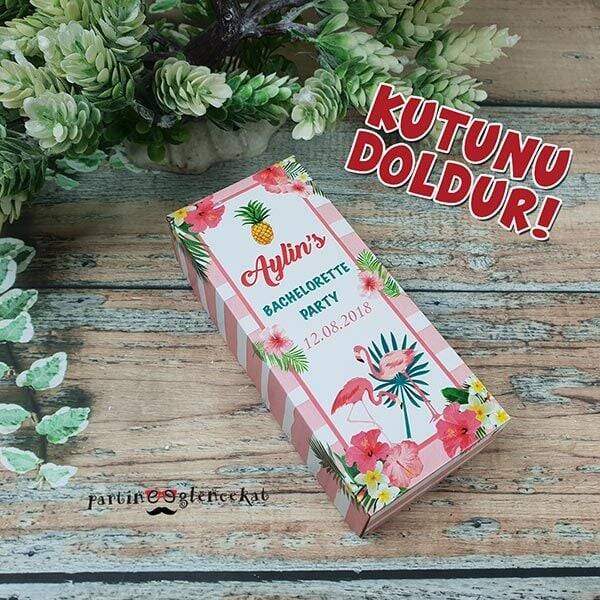 Aloha Konsept Bekarlığa Veda Hediyelikleri Kutusu - 1
