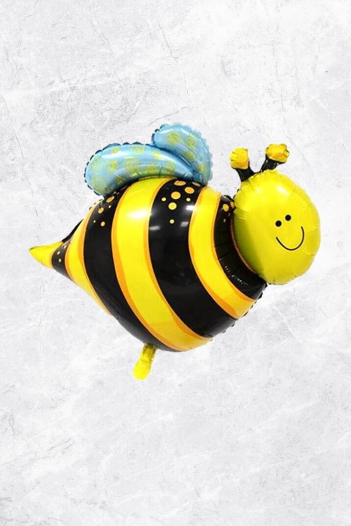 Arı Folyo Balon Doğum Günü Balonu Büyük Boy - 1