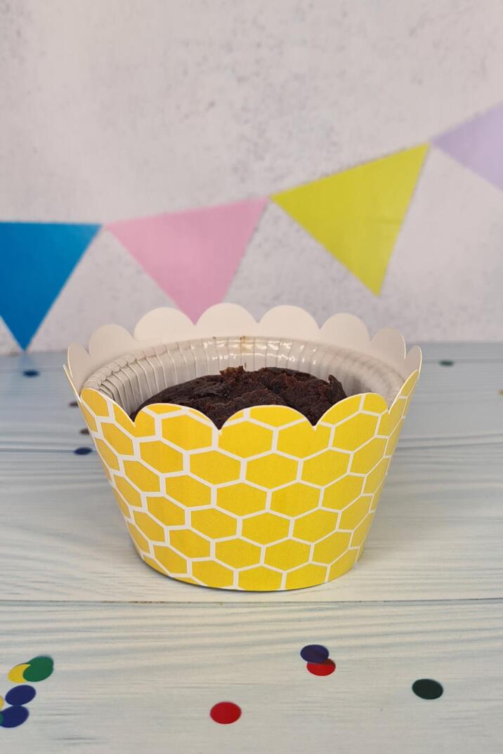 Arı Konsepti Cupcake Sargısı 10'lu - 1