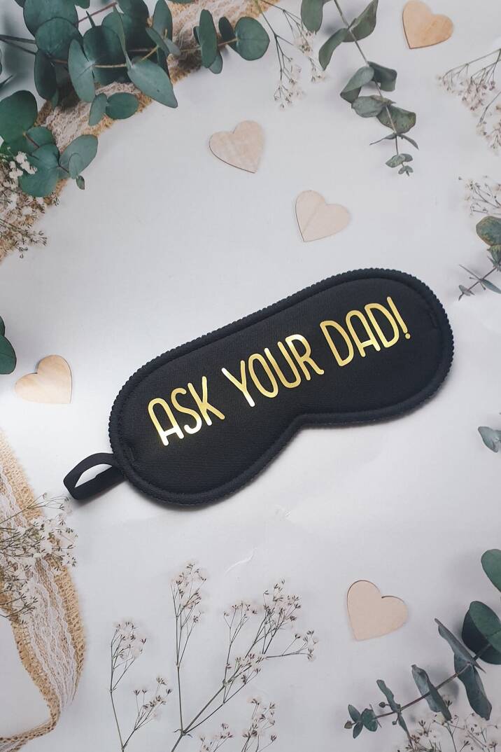 Ask Your Dad! Yazılı Uyku Bandı, Anneler için - 1