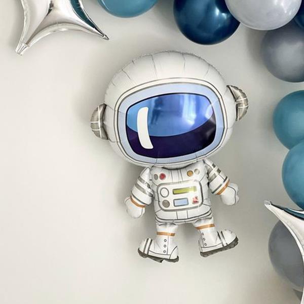 Astronot Konsept Doğum Günü Balonu Büyük Astronot Balon - 3