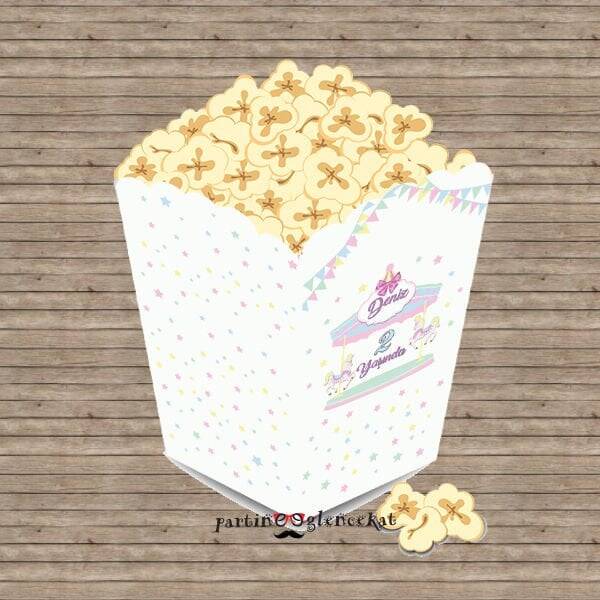 Atlı Karınca Konsept Popcorn Kutusu - 1