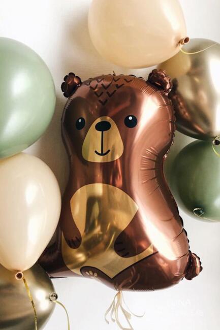 Ayıcık Folyo Balon Ayı Şekilli Balon 60cm - 4