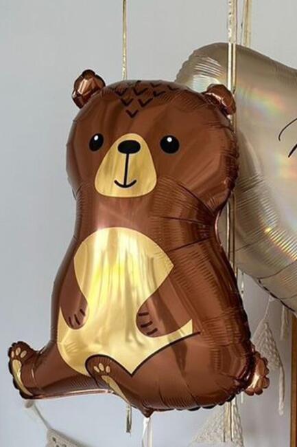Ayıcık Folyo Balon Ayı Şekilli Balon 60cm - 6