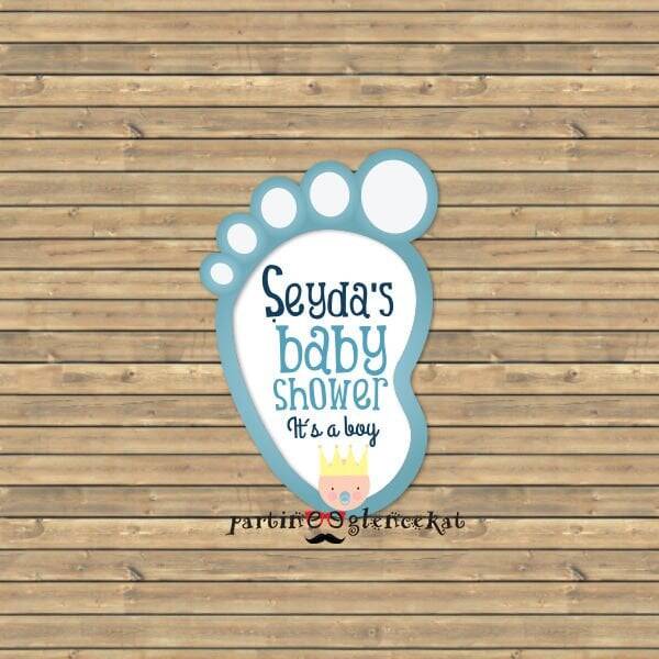 Baby Boy Konsept 35 Adet 5cm Etiket - 1