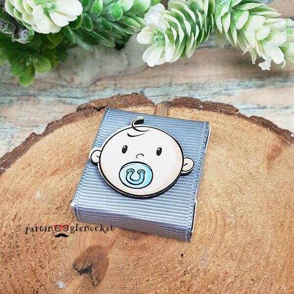 Baby-Stars Konsept Ahşap Süslü Bebek Çikolatası - 1