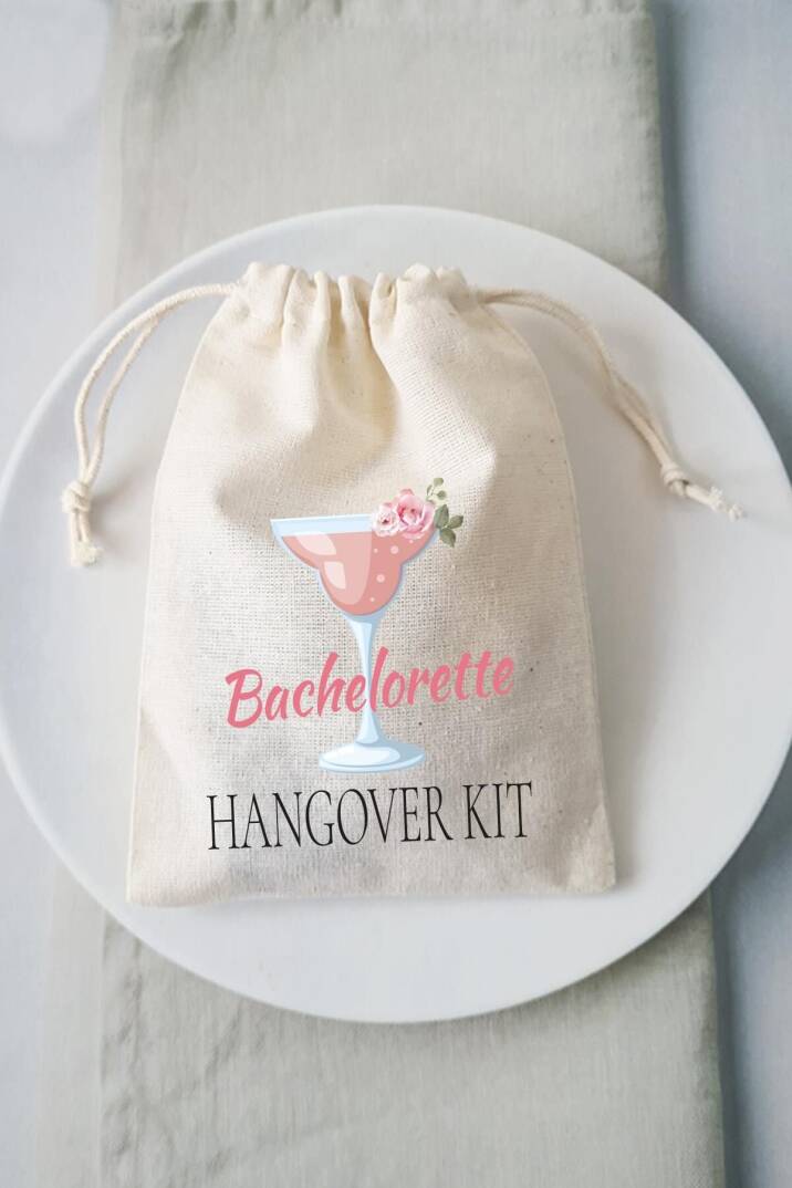 Bachelorette Party Hangover Kit Kesesi - 10 Adet - 1