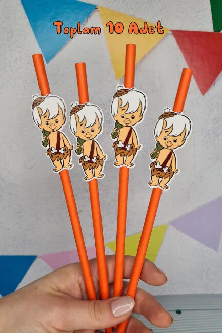 Bambam Pipet Süsleri 10lu Lüks Pipet Paketi - 2