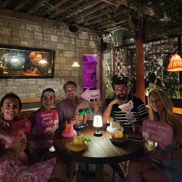 Barbie Konsept Doğumgünü Kişiye Özel Konuşma Balonları Seti - 2