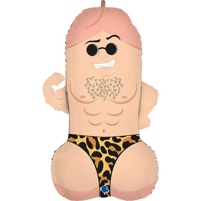 Bekarlığa Veda Parti Balonu Büyük Boy 90 cm Şekilli Folyo Balon - 1