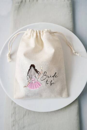 Bekarlığa Veda Partisi Hediye Kesesi Hangover Kit Bride To Be Parti Hediyelik Kese pekhkese086