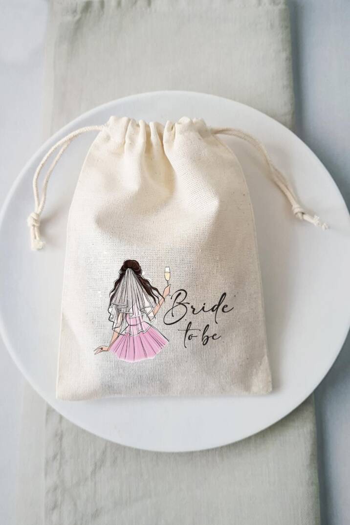 Bekarlığa Veda Partisi Hediye Kesesi Hangover Kit Bride To Be Parti Hediyelik Kese pekhkese086 - 1