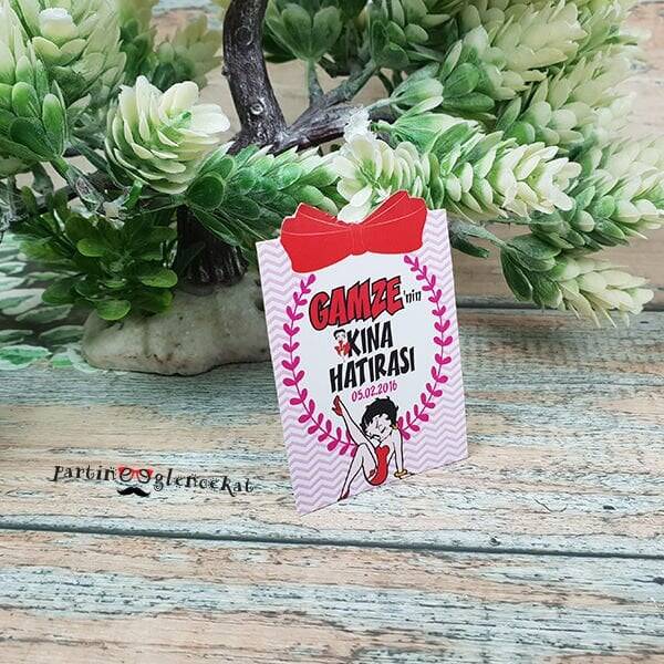 Betty Boop Konseptli Hediyelik Magnet - 1