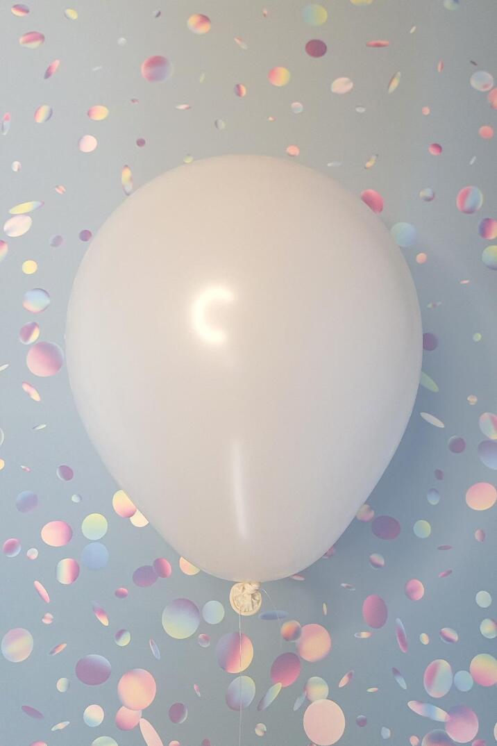 Beyaz Balon 10 Adet - 12 inc 30 cm Parti Balonu - 1