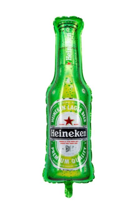 Bira Şişeli Folyo Balon Seti Doğum Günü Bira Şişesi Heineken Şişe Balonlu Doğum Günü Balon Seti - 2