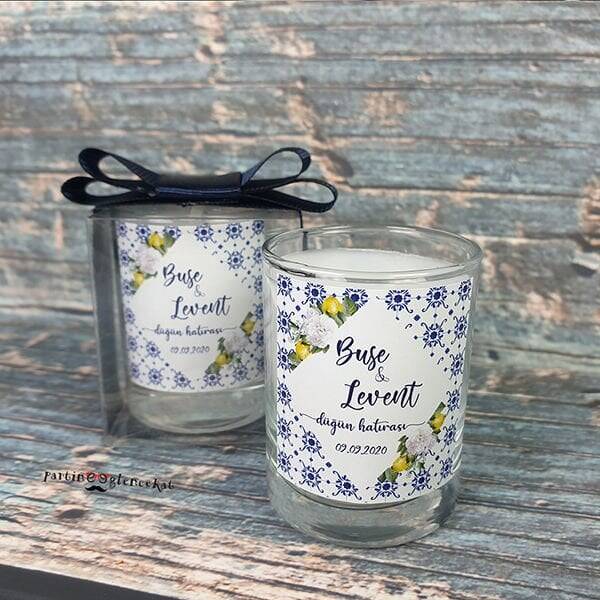Bleu Blanch - Limon Konsept Mum Hediyelik - 1