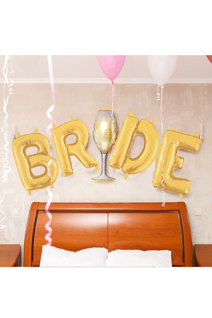 Bride Balon-Cheers 5 li Paket - 1
