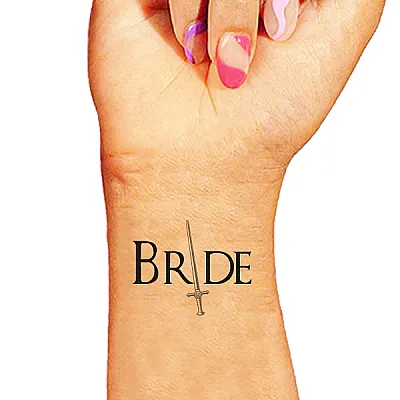 Bride Game of Thrones Dövme