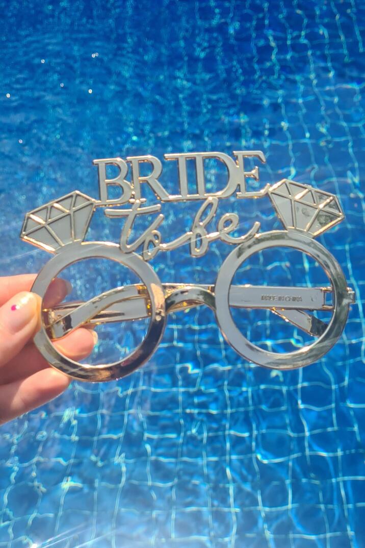 Bride To Be Gözlük ROSE GOLD Tektaşlı Model Bride Gözlük - 1