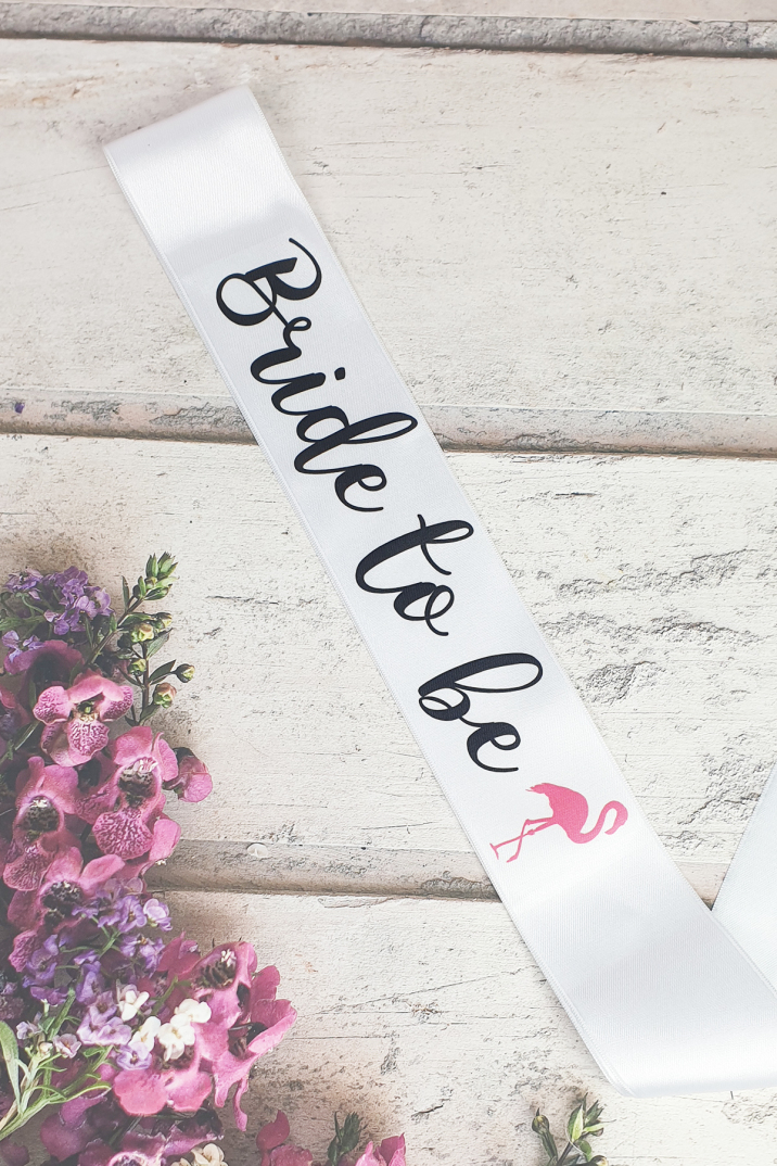 Bride to be Kuşak, Flamingo Konsept Bekarlığa Veda Kuşağı - 1