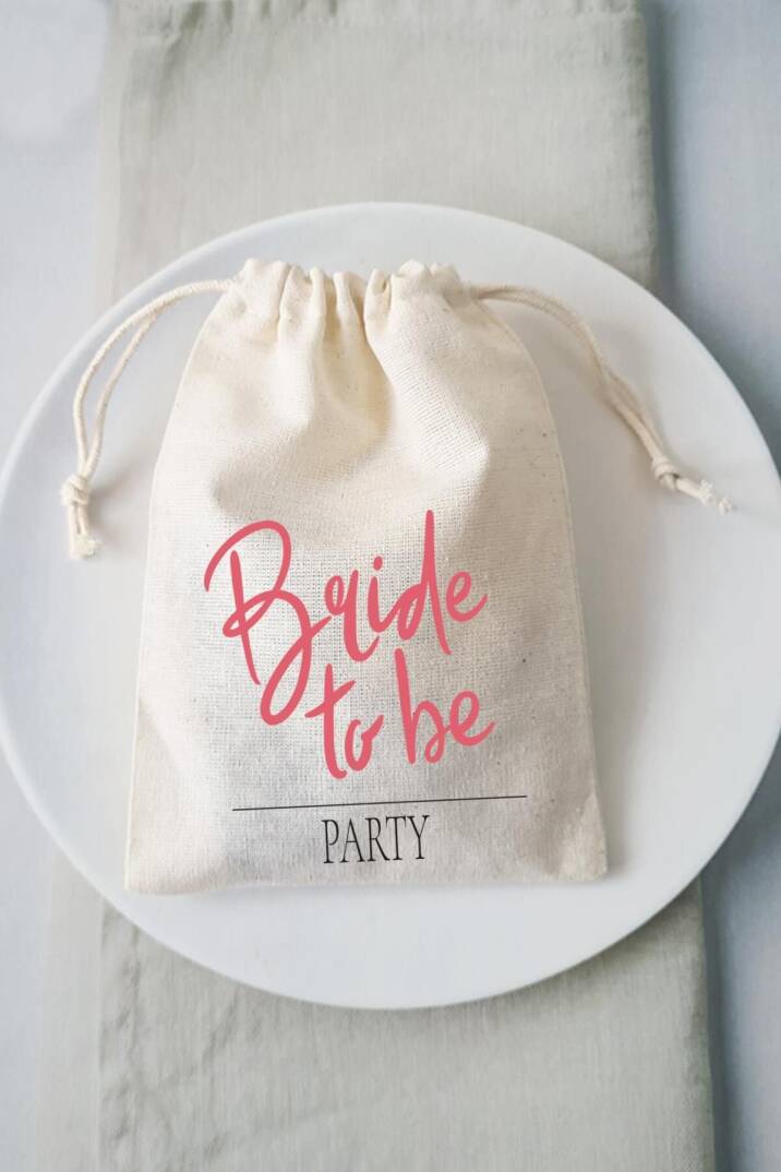 Bride To Be Party Hediye Kesesi - 10 Adet - 1