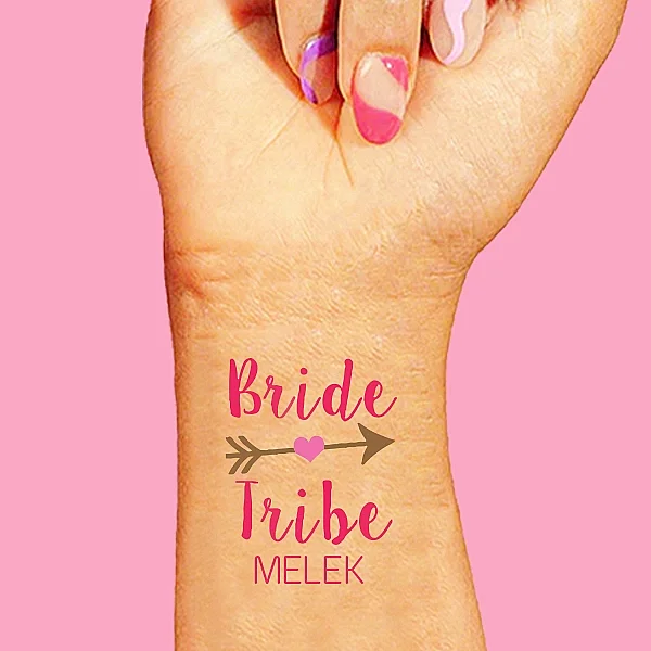 Kişiye Özel Bride Tribe İsme Özel Dövme - 1