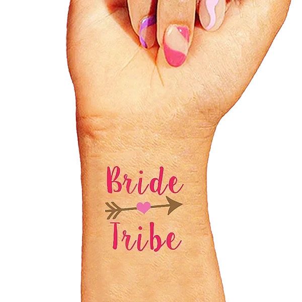 Bride Tribe İsme Özel Dövme - 1