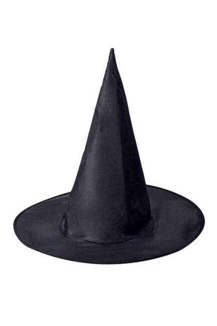 Cadılar Bayramı Şapkası Siyah Halloween Şapkası