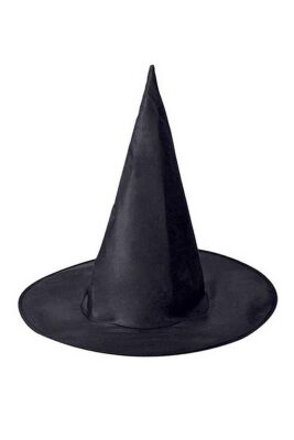 Cadılar Bayramı Şapkası Siyah Halloween Şapkası - 1