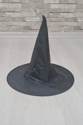 Cadılar Bayramı Şapkası Siyah Halloween Şapkası - 3