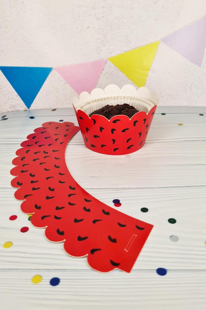 Çakıl Taş Devri Konsepti Cupcake Sargısı 10'lu - 1