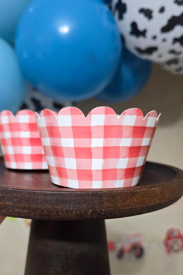 Çiftlik Konsept Cupcake Sargısı 10'lu - 2