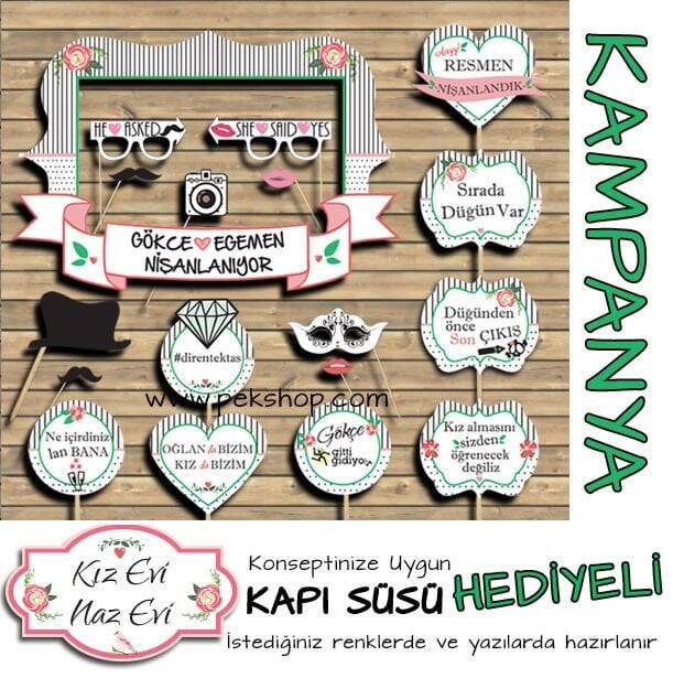 Çizgili-Puantiyeli Konsept 2li Kampanyalı Paket - 1