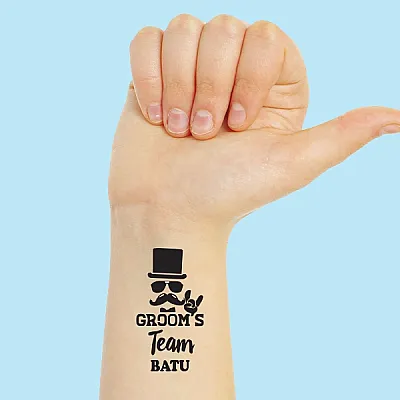 Kişiye Özel Cool Team Groom Dövme