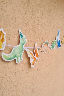 Dinozor Konsept Doğum Günü Balon Zinciri Dinozor Folyo Balonlar - 4