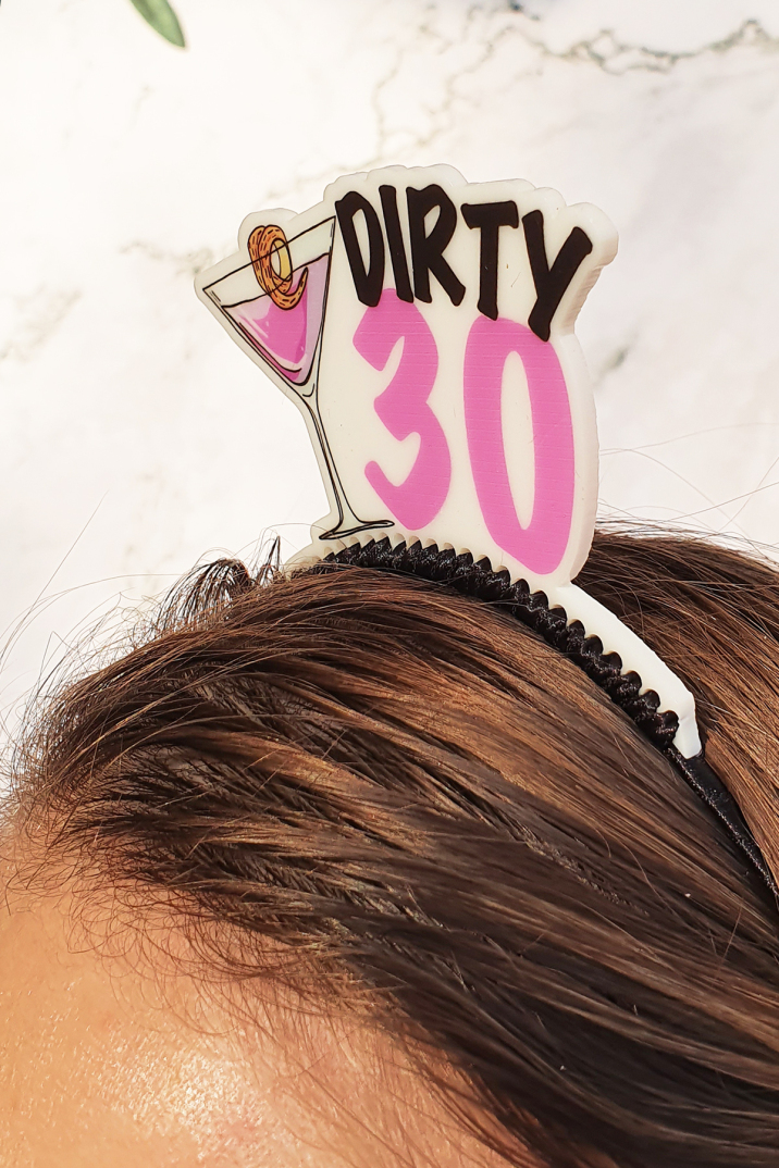 Dirty Thirty Taç, 30 Yaş Doğum Günü Tacı - 1