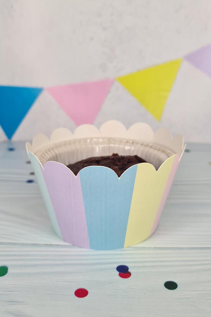 Dondurma Konsepti Cupcake Sargısı 10'lu - 1
