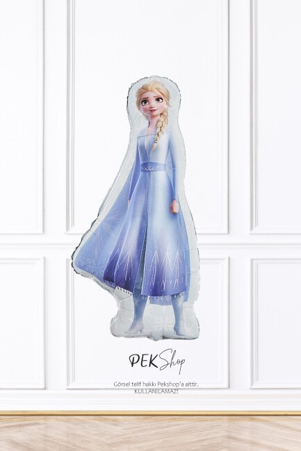 Elsa Folyo Balon Tek Elsa Frozen Folyo Balon - 1