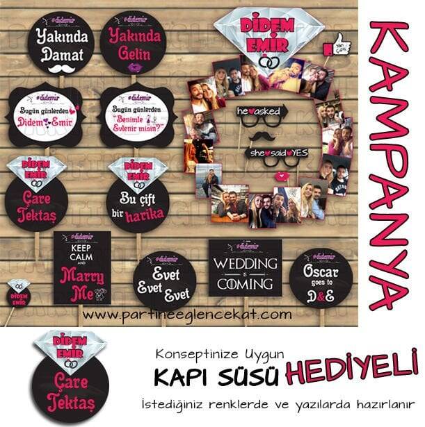 Evlilik Teklifi Konsept 2li Kampanyalı Paket - 1