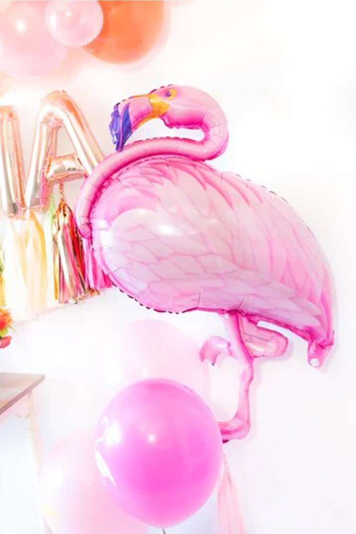 Flamingo Folyo Balon PEMBE 100cm - 2
