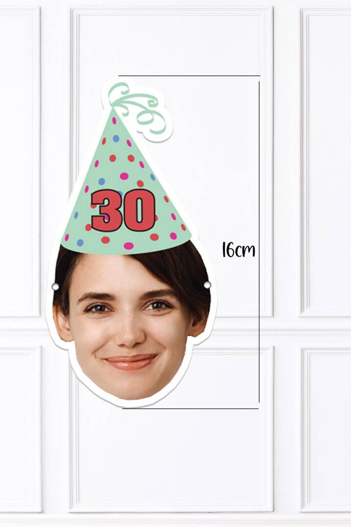 Fotoğraflı Şapkalı Kişiye Özel Banner - 2