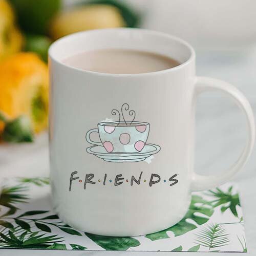 Friends Tv Show Kahveli Kupa Bardak - 1